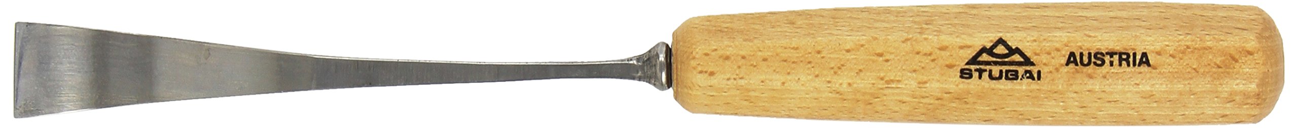 Stubai 552120 dłuto do rzeźbienia w drewnie, typ 21, szary/beżowy, 20 mm