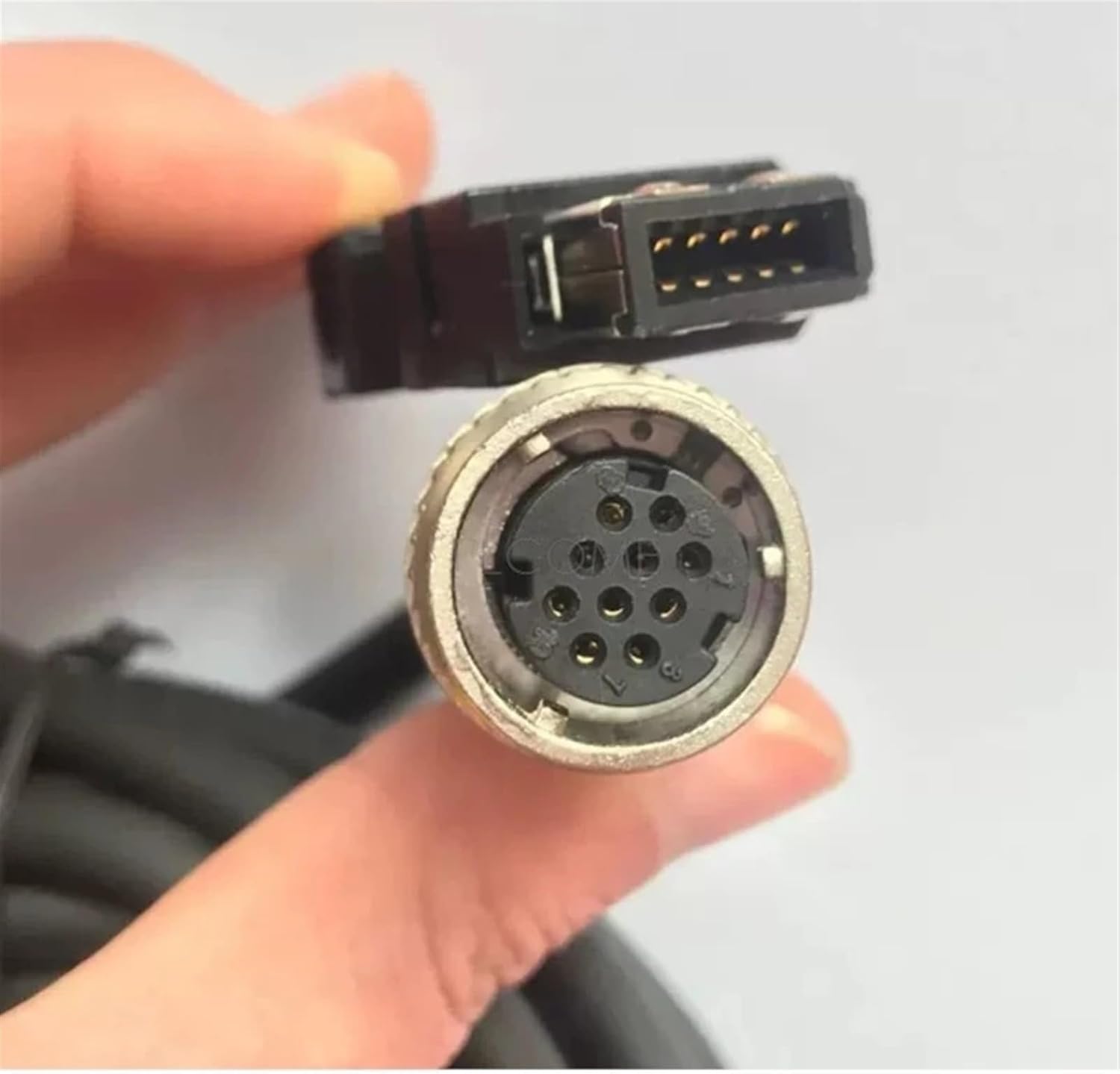 Cable Encoder MR-J3ENSCBL Power MR-PWCNS4 Brake MR-BKCNS1 MR-J3 Cord for J3 J4 JE HC-SP Servo Motor 1-2KW(Brake MR-BKCNS1,3 mins)