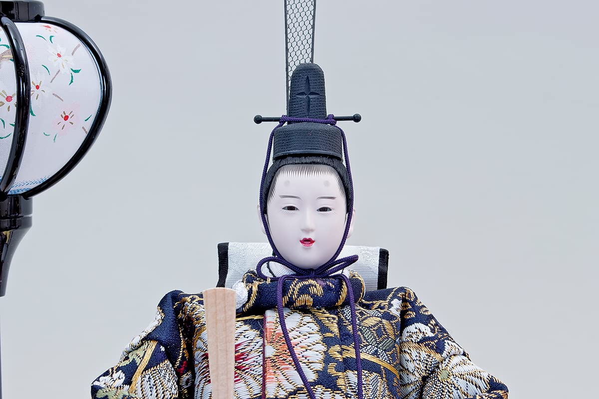 Amazon | 雛人形 ひな人形 久月 芥子五人ケース飾り （前面のみ