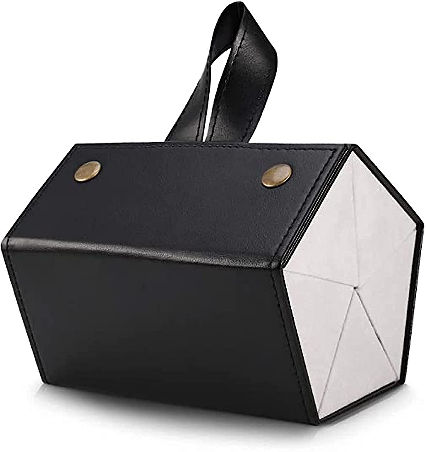Sunglasses Organizer Box, PU Leather Hanging Foldable Eyeglasses Case Storage Box Multiple Pairs Eyeglasses Storage Box Hanging Eyewear Holder for Men Women-multicolour-image-37