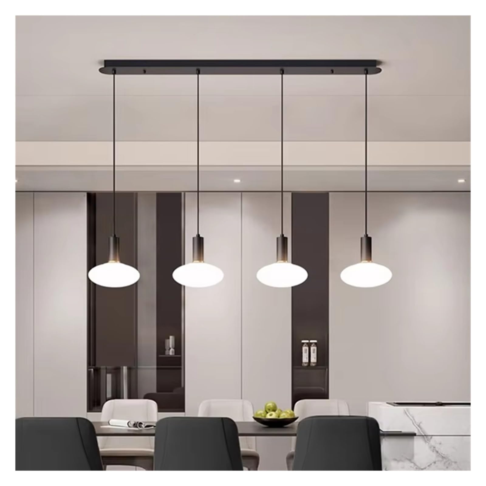 Plafonnier LED moderne à haute luminosité et suspension pour décoration intérieure