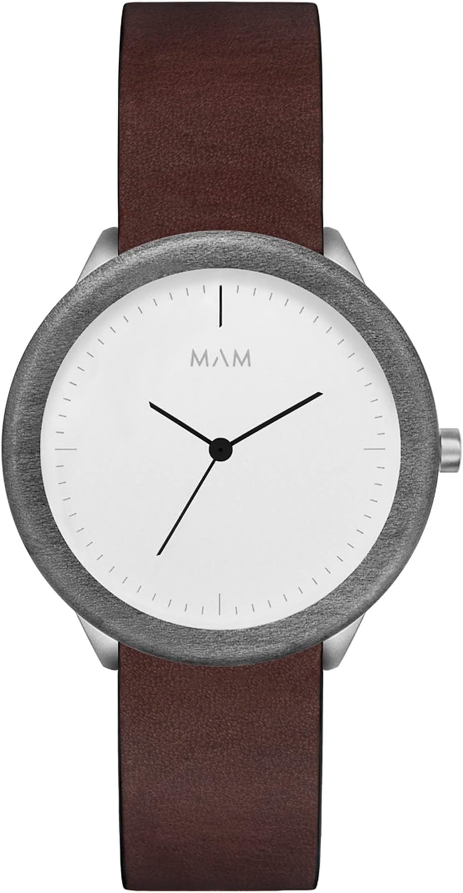 MAM Originals · Stainless Light Maple Cooper | Men’s Watch | Minimalist Design | Watch Made from Grey sustainably sourced Maple Wood and Recycled Stainless Steel
