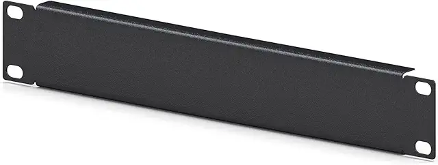 Panel Rack 1U 10 Pulgadas para Gabinetes de Servidores - Accesorio de Red Robusto