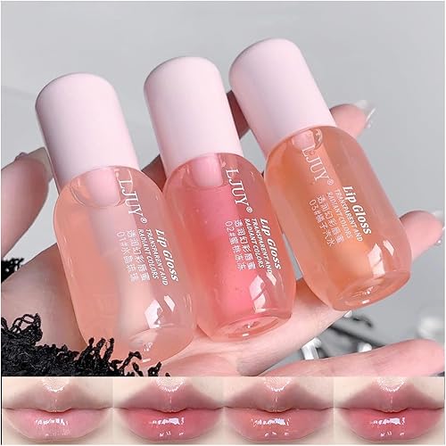 EXPRESSIONS 12pc Clear Lip Gloss Pack — texture and fabric close-up