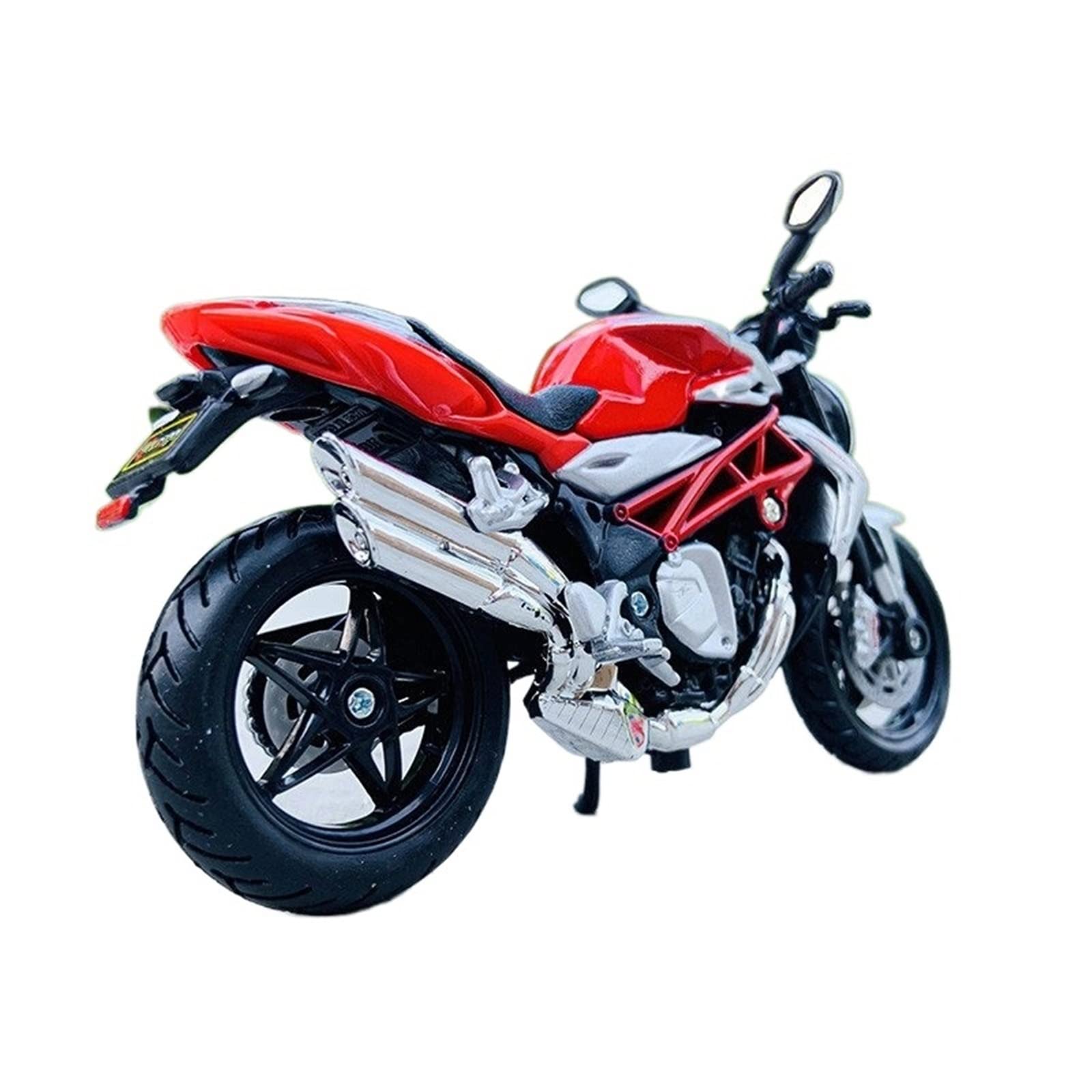Modello di motocicletta Per MV Agusta Brutale 1090 RR 1:18 Realistica Moto Replica Sport Bike Street Racing Modello Lega & Plastica Parti Veicolo Miniatura Scultura