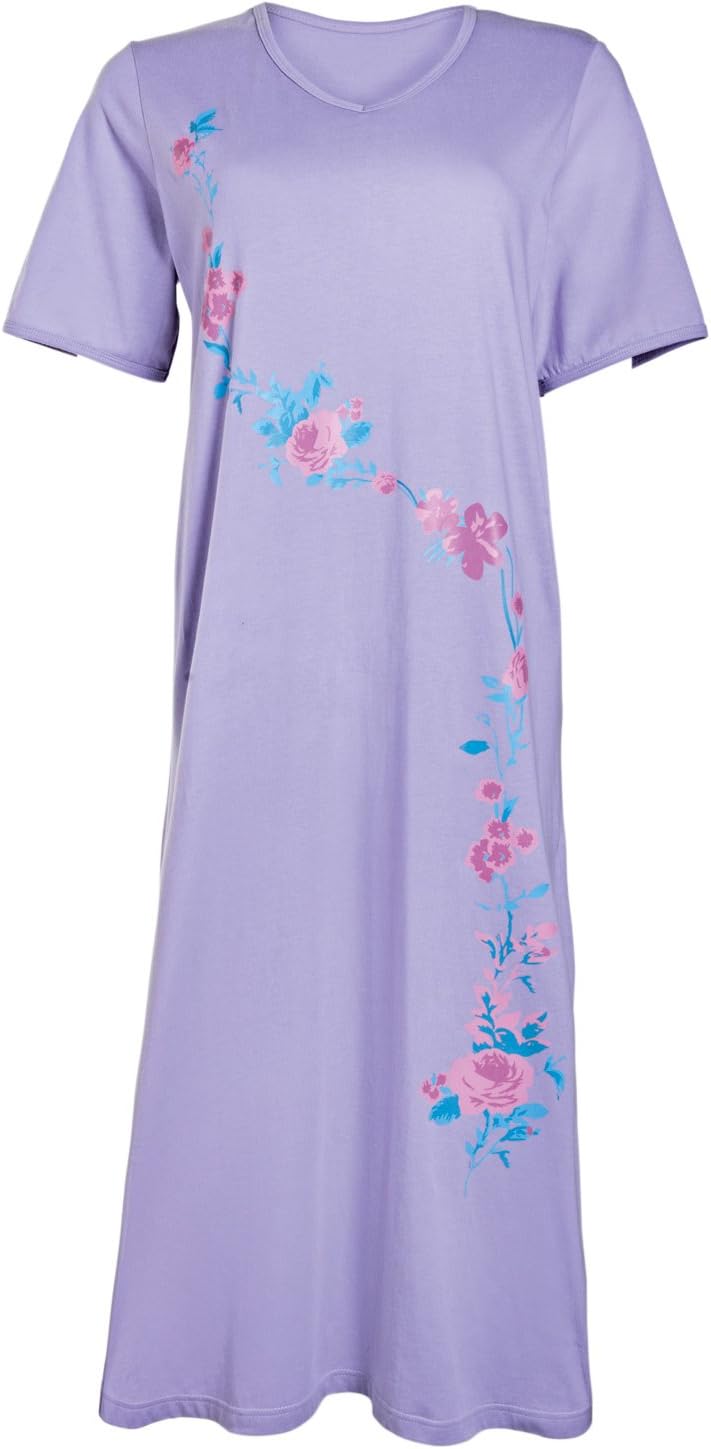 Chums| Ladies | Nighties Pack Of 2 Cotton Nightdresses |