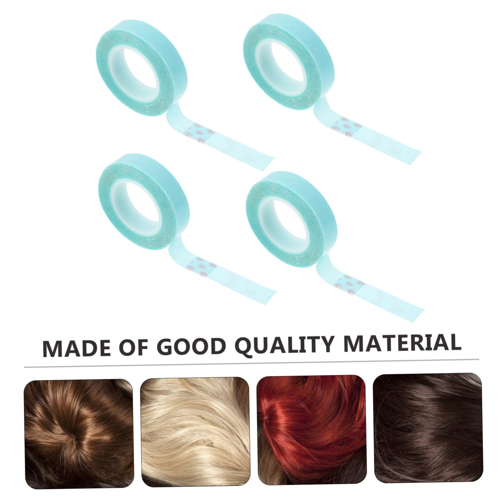POPETPOP 12 Rollos De Peluca Cinta De Doble Cara Cinta Trasera Doble Pelucas De Pelo Cinta Adhesiva Cinta De Doble Cara Cinta De Para El Cabello Peluca Frontal De Encaje Coleteros
