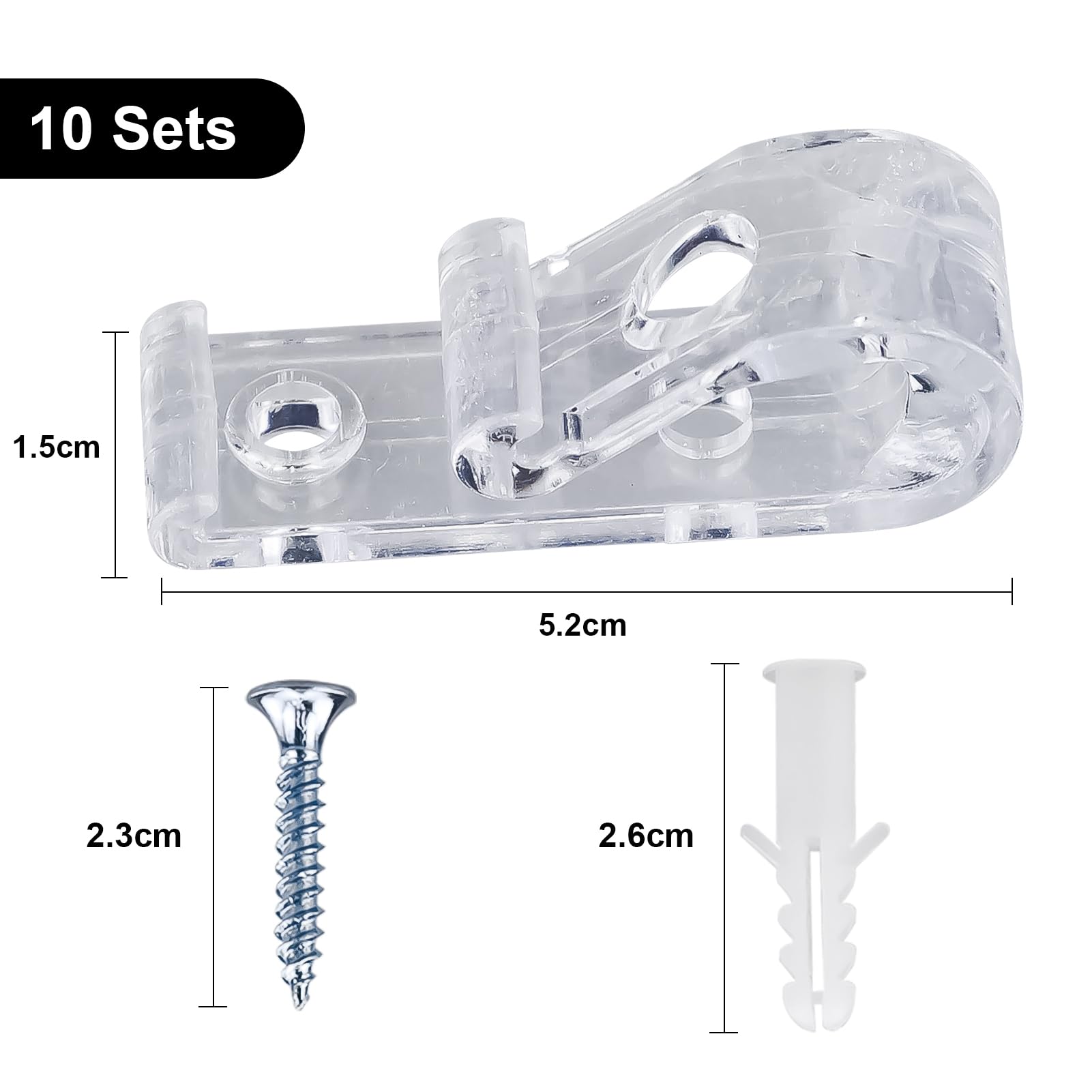 MAOQYE 10 Child Safety P-Clips Set - Image 2