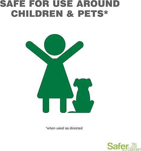 Miniatura 4 de Safer Brand Garden - Control de insectos y asesino en espray  Mata pulgones, escarabajos, insectos boxelder, orugas, tijeretas, ácaros, chinches