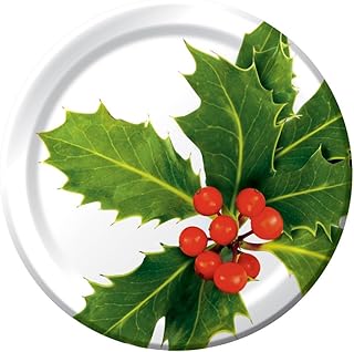 Creative Converting 8 Count Scarlet Jubilee Paper Lunch Plates