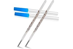 Premium Oral Thermometer for Adults & Kids | 2-Pcs HARIKA LIFE Glass...