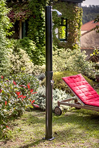 Doccia solare da giardino DE LUXE DRITTA 20 LITRI, in PVC - 5