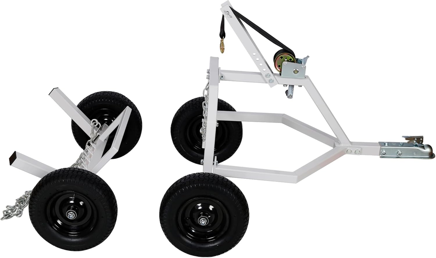 ATV Log Skidding Arch - 1600lbs Capacity, Accommodates Logs up to 24in in Diameter, Heavy-Duty Log Holder for Farm, Commercial Wood Transport (Log Skidding Arch)