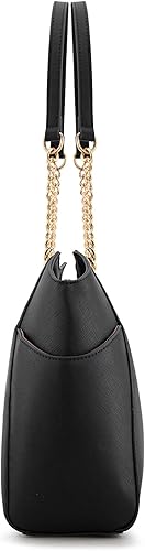 Vista 74 de Montana West Bolso de mano para mujer con asa superior con cadena Gris/Negro,M Café,M Deep Rose Rojo,verde, (M Green),Beige,Monograma