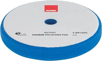 RUPES Coarse Rotary Foam Pads Blue 135mm, Single Pad
