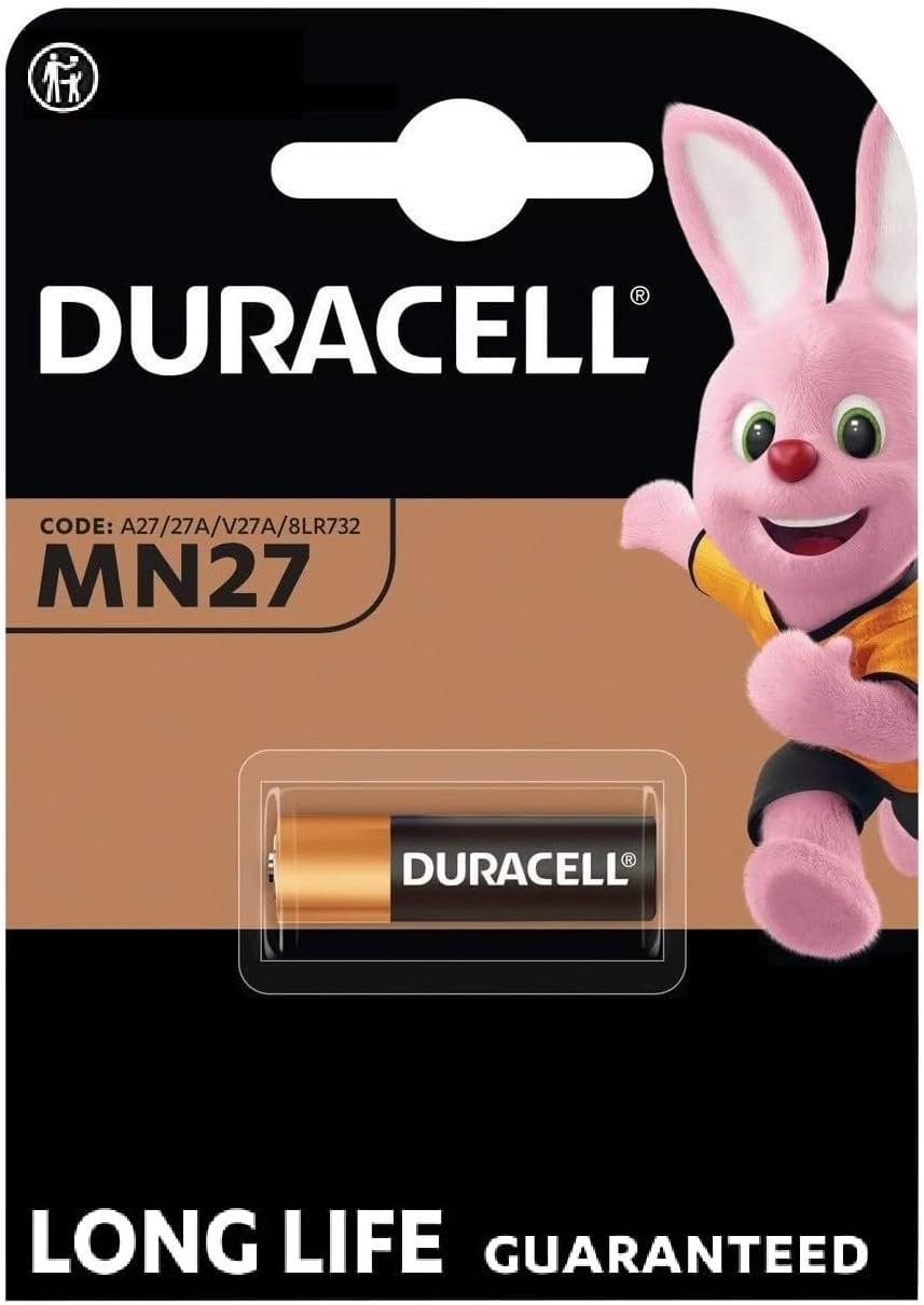 5X Duracell MN27 27A A27 8LR732 (5 Blister Da 1 Batteria) 5 pile ...