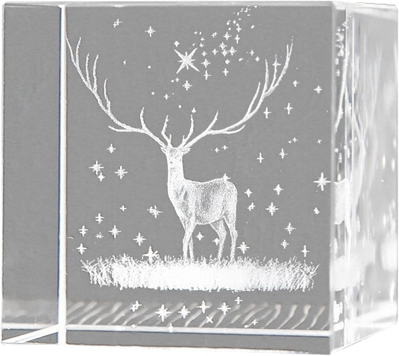 ATORSE 3D Crystal Cube Crafts Weather Sign Cube for Valentine's Day Decor Elk|Home & Garden|Home Dacor> Other Home Dacor