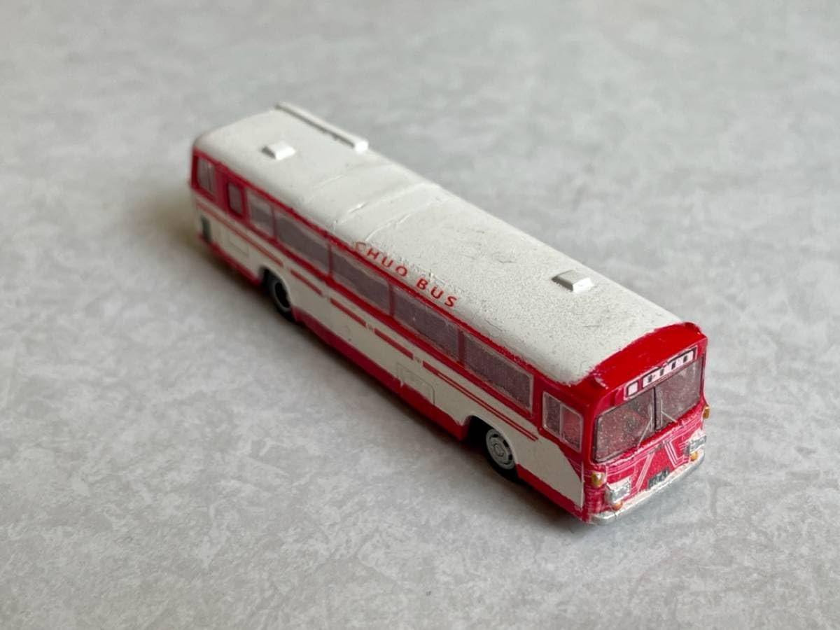 Amazon.co.jp: 北海道中央バス旧赤白塗装 三菱ふそうB805Nに改造