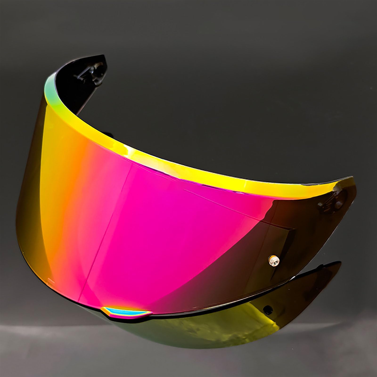 Visiera Casco Moto Casco Parabrezza Moto Visiera a Lente Integrale | per AGV New Version K3 (not Applicable to XXL Size)