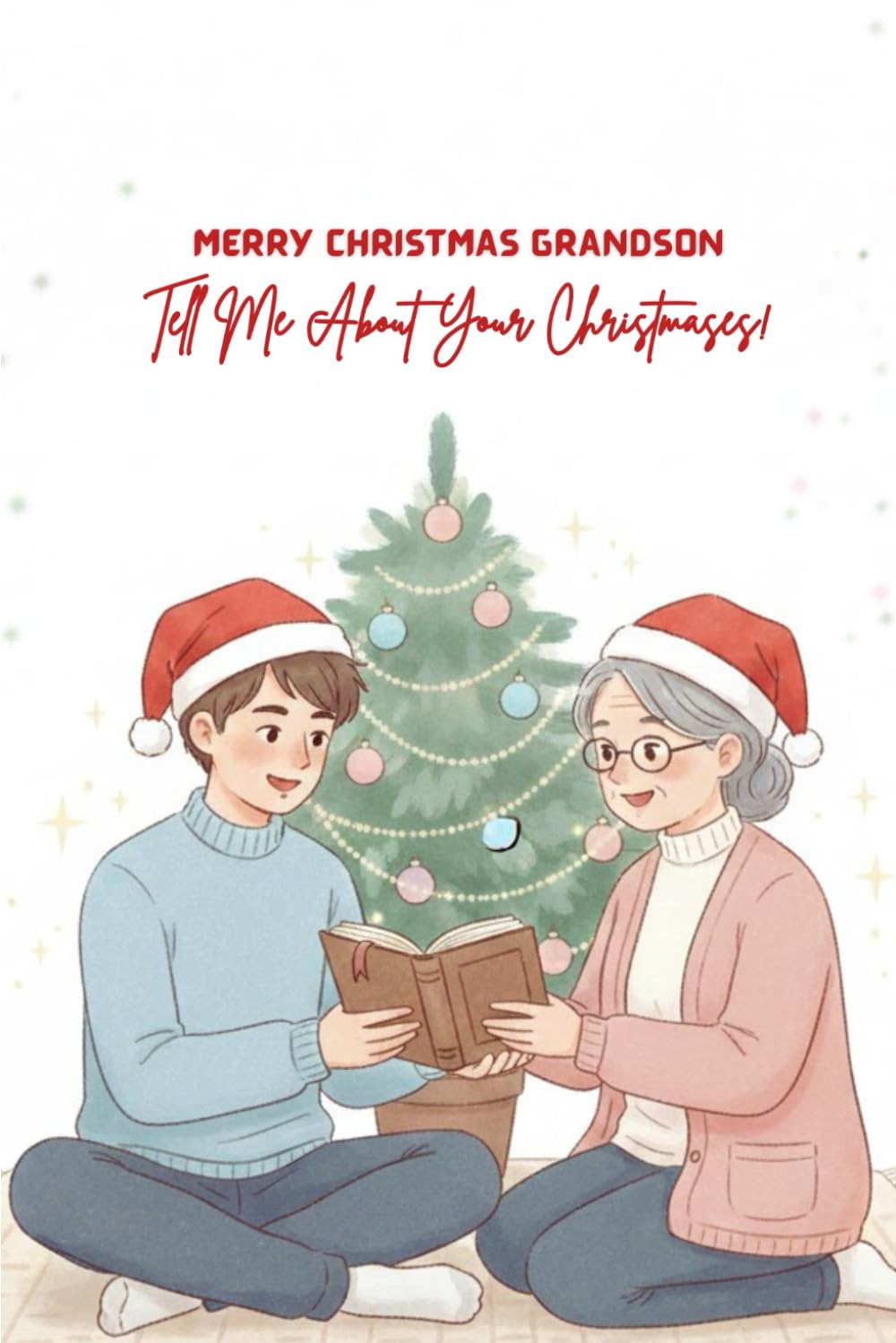 Merry Christmas, Grandson — Tell Me About Your Christmases: A Guided Christmas Memory Journal From Grandmother
