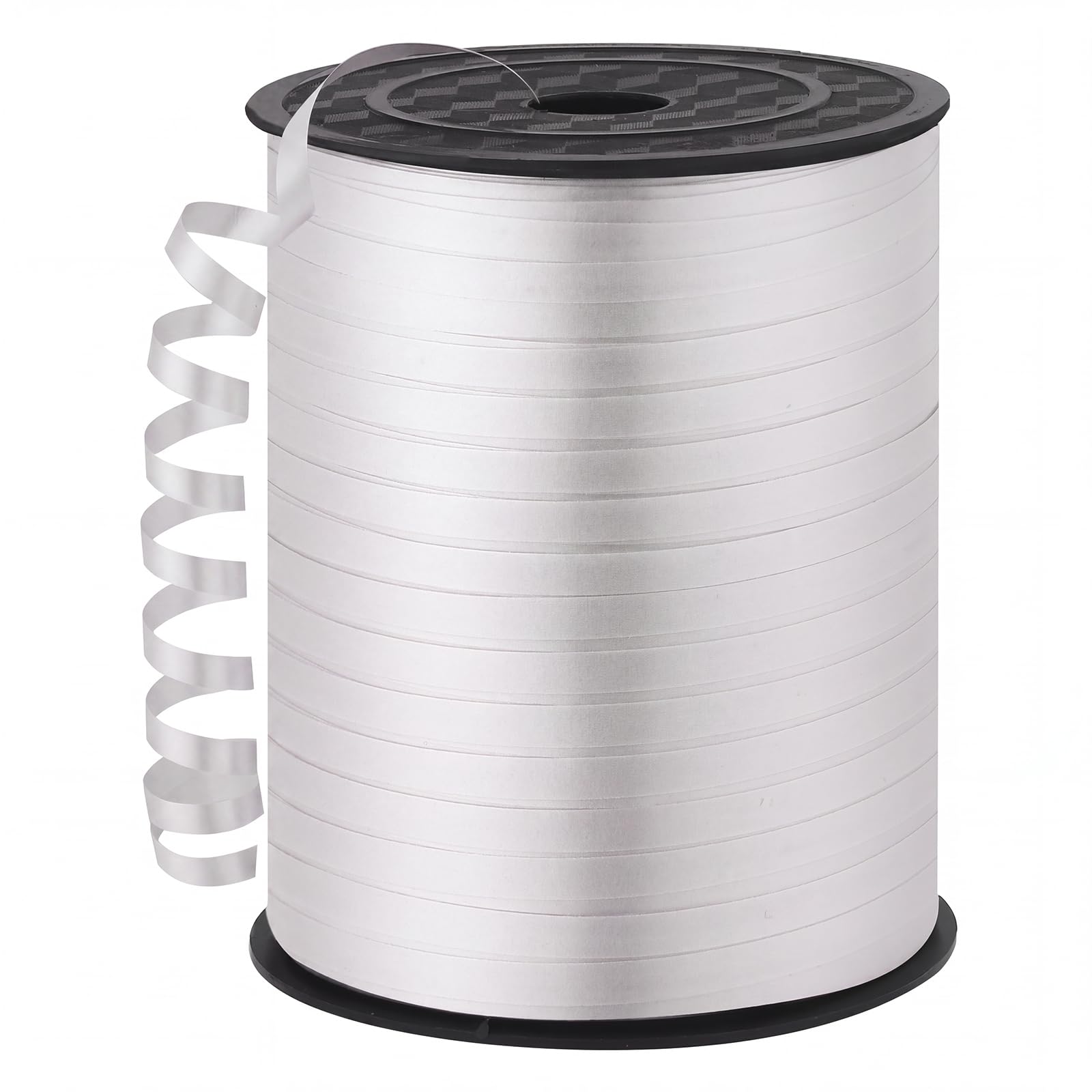 woric 600 Yards Silver Curling Ribbon, 1/5in Balloon Ribbon — image 1