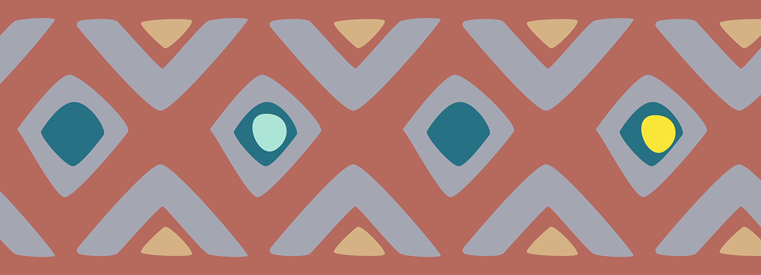 PLAGE Photo Borders Beach Huts (300 X 10 Cm), Acrylic, Colourful, 300 X 0.2 X 10 Cm