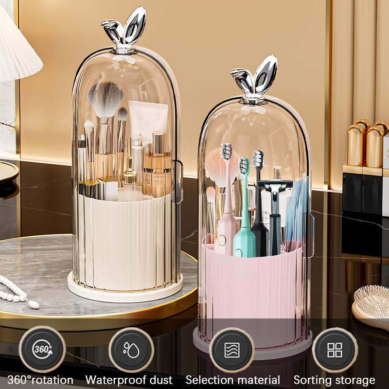 Rangement brosse à dents avec couvercle pour protéger vos accessoires - 3