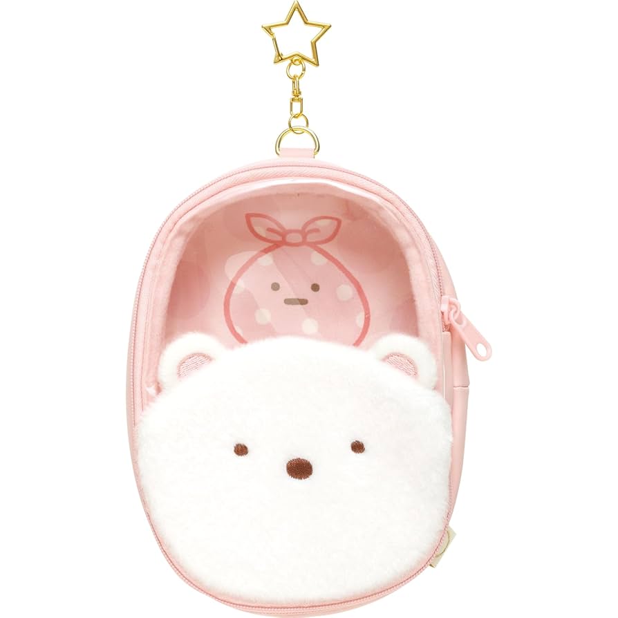 小物 yukimi Amazon.co.jp: CA44201 すみっコぐらし ぬいぐるみポーチ