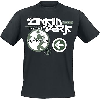 Linkin Park JPN Soldier Men's T-Shirt Black Band Merch Bands Sustainability