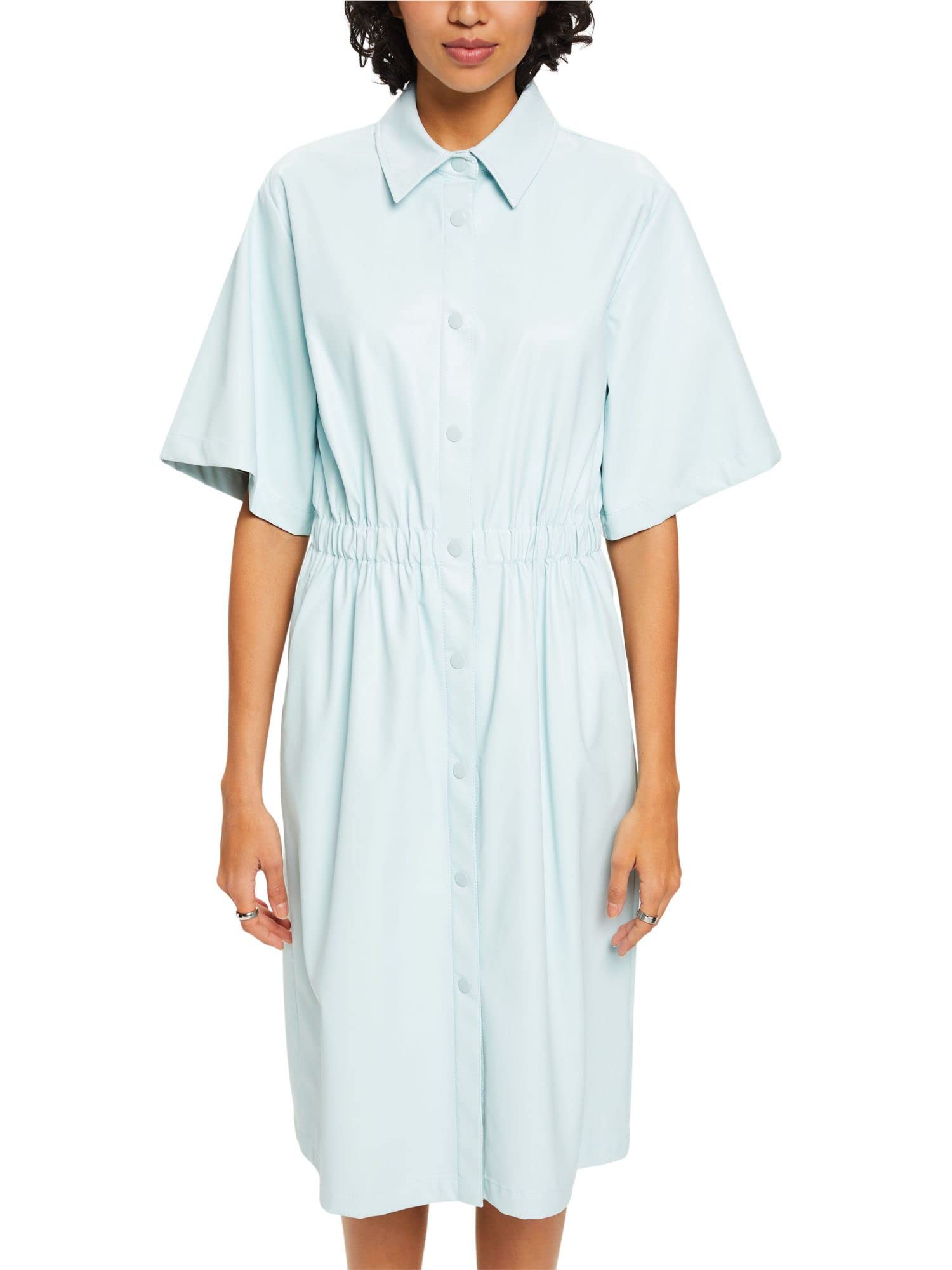 Robe Chemise Femme Light Aqua Green - ESPRIT