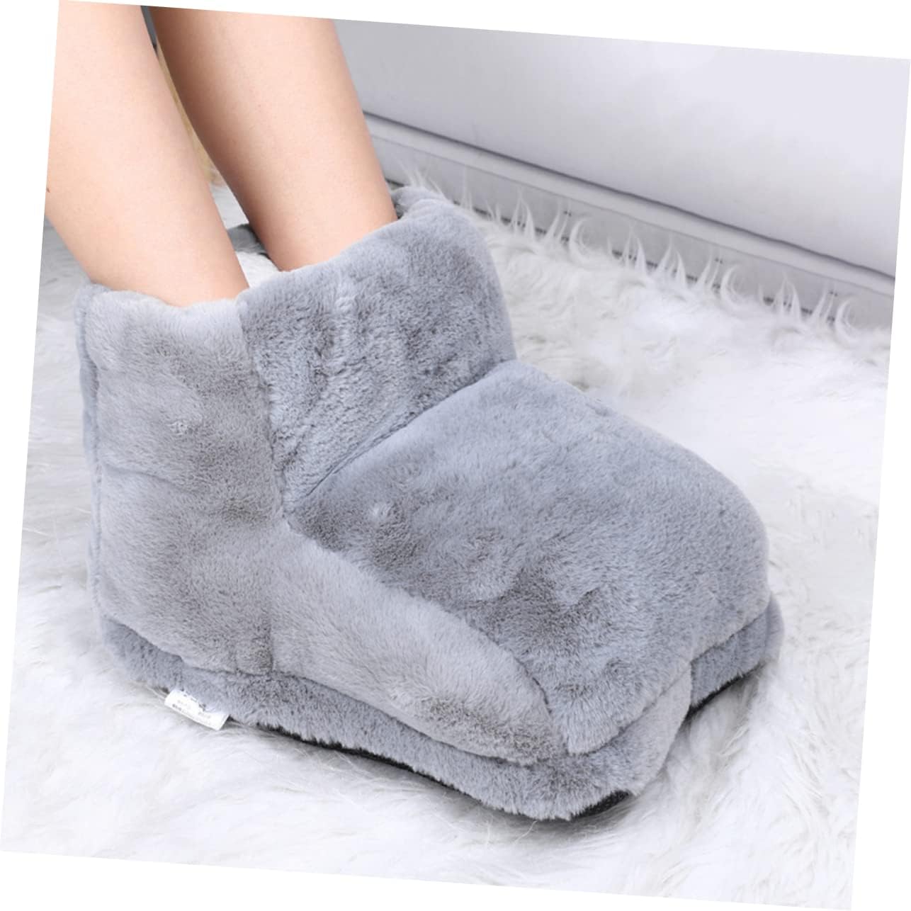 Fast Heating Electric Shoes Foot Warmer for Women Men's Heated Slippers Office Foot Warmer Plug Comfort