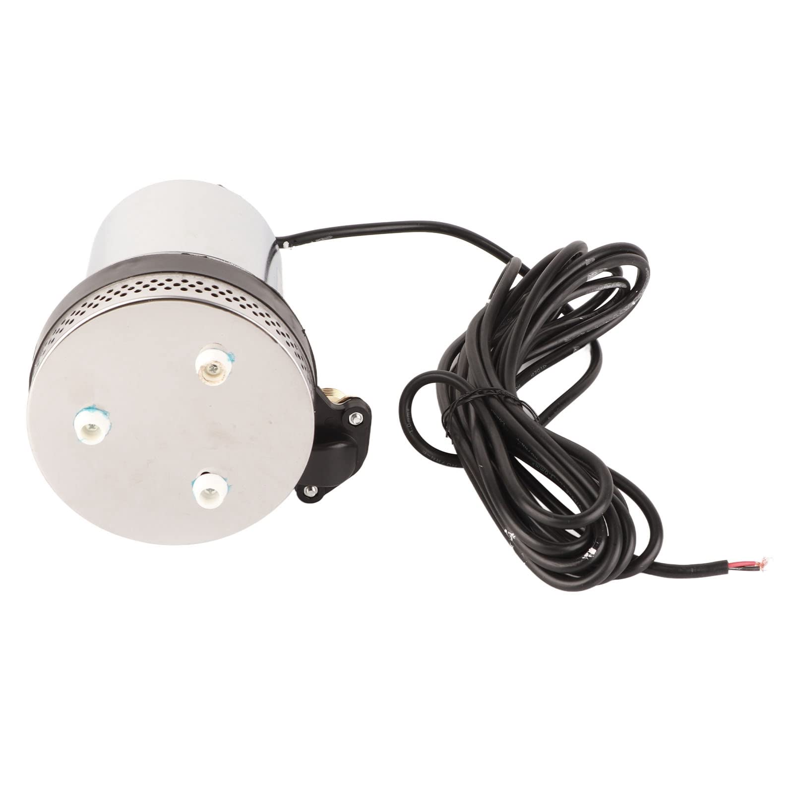 FLEXMAN Submersible Pump, 220W Submersible Water Pump, 3800Rpm Stainless Steel Well Pump, 24V Farm Outlet Pressure Drain Pump for Yachts, Fishing Boats, Orchards