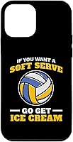 Vista 16 de iPhone 16 If You Want A Soft Serve Go Get Ice Cream Girl Volleyball Case
