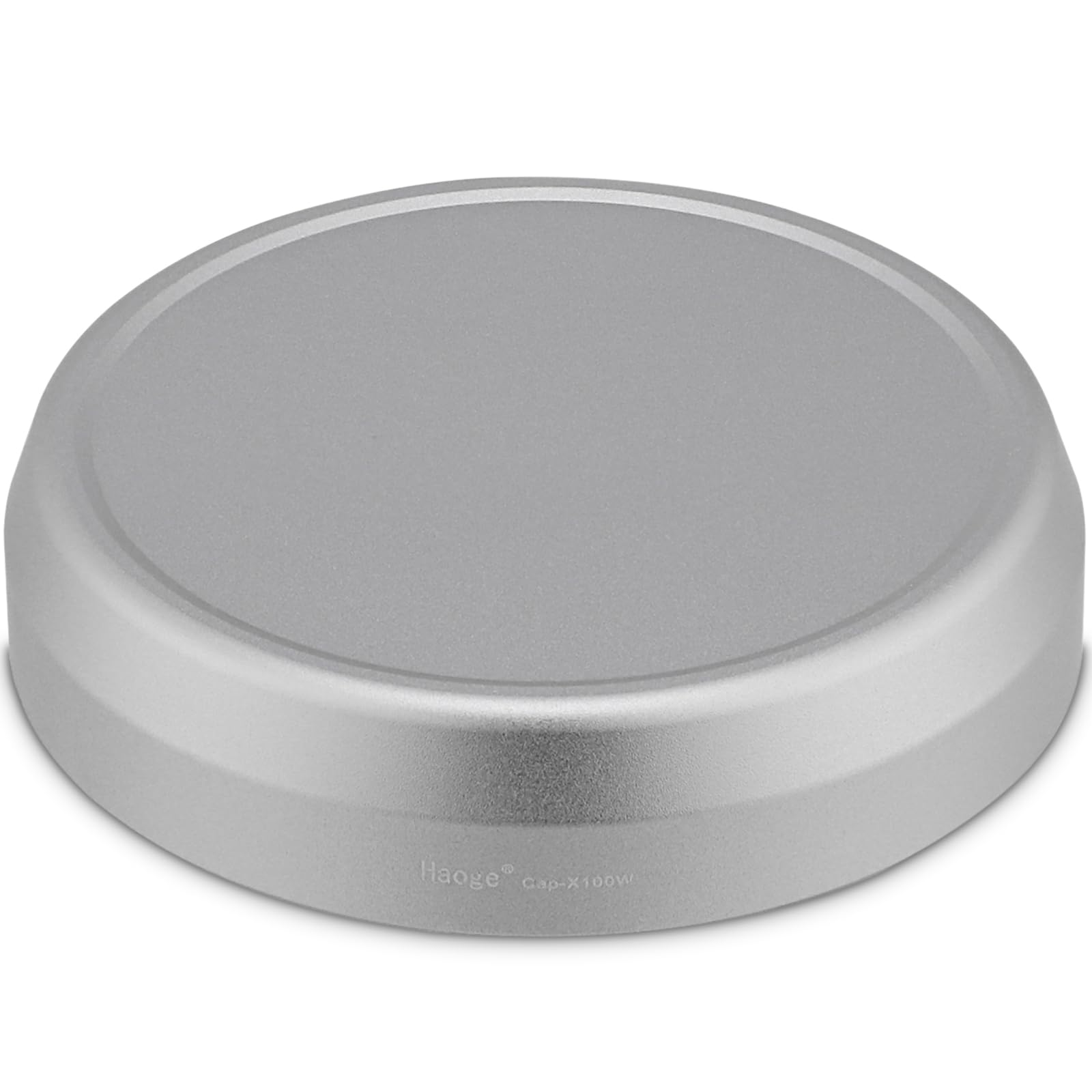 Haoge Cap-X100W - Copriobiettivo in metallo per obiettivo fotocamera Fujifilm Fuji Fujinon X100F X100S X100T X100 X70, colore: Argento