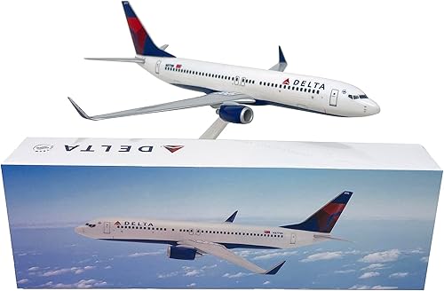 Miniatura 3 de Flight Miniatures Delta (07-Cur) 737-800 Escala 1200 - Modelo de avión de plástico a presión - Réplica coleccionable de Delta Airlines Airlines