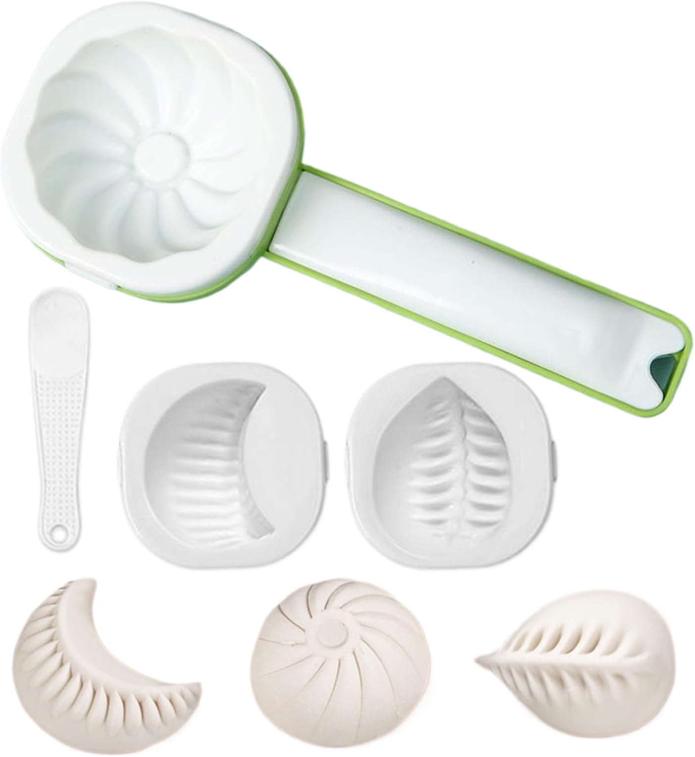 Bao Bun Mold - Manual Dumpling Pastry Mould | Bao Buns Maker Machine - for Apartment Kitchen Home Mooncakes Empanadas Holiday