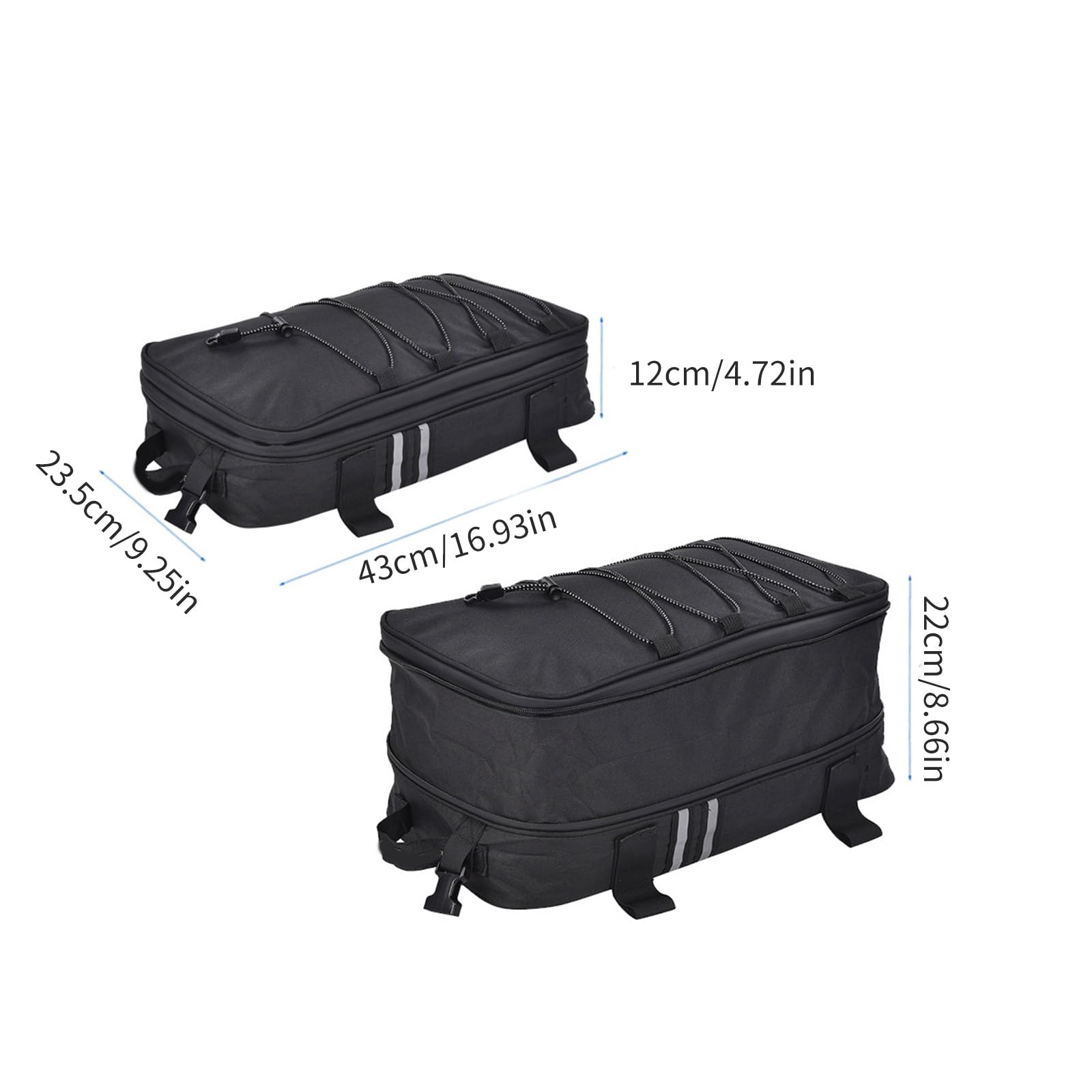 Impermeable Top Pack Bolsa de Equipaje Bolsa Extra Para R1200Gs Accesorios De Motocicleta Multifunción Top Bolsas