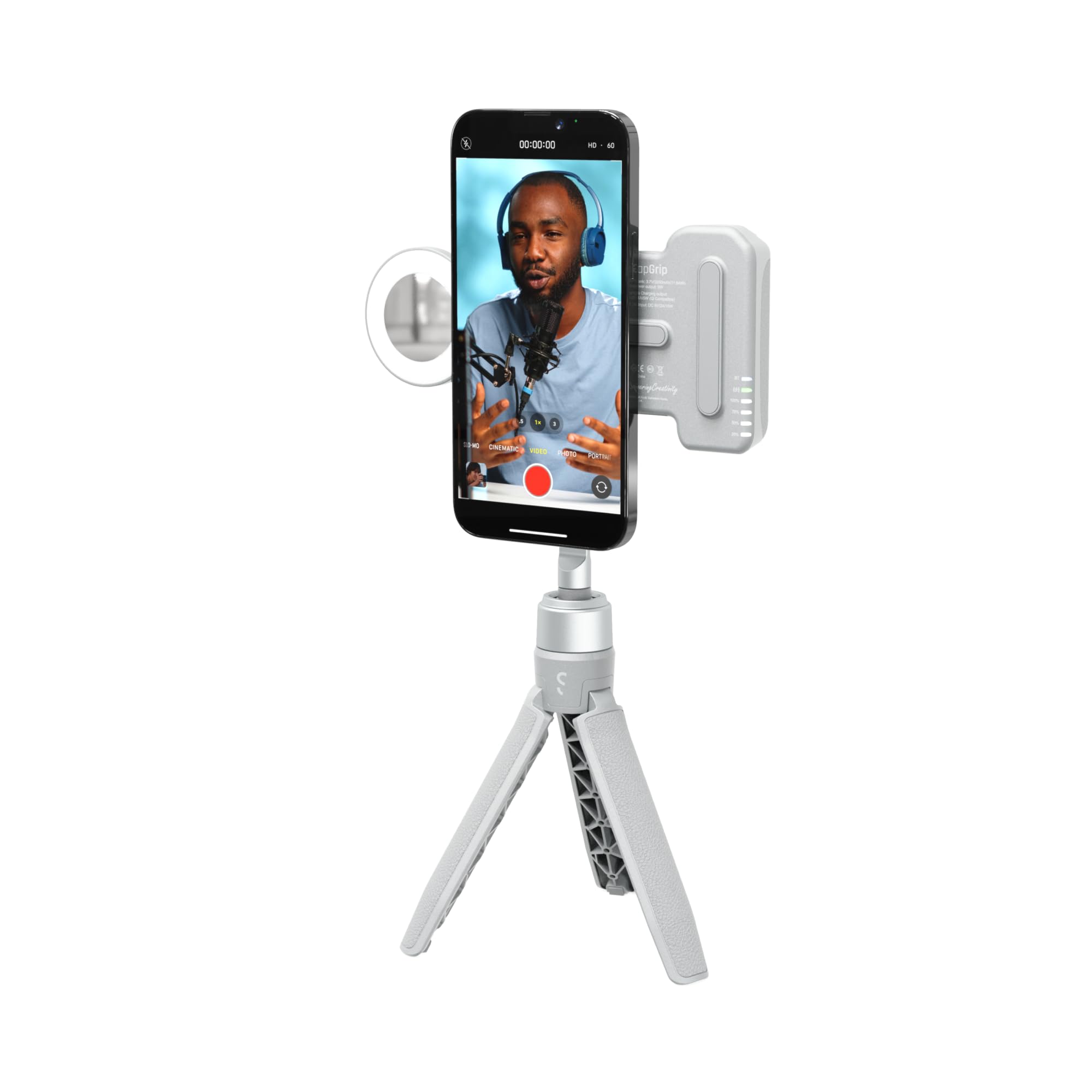 ShiftCam SnapGrip Creator Kit - Includes SnapGrip, SnapLight
