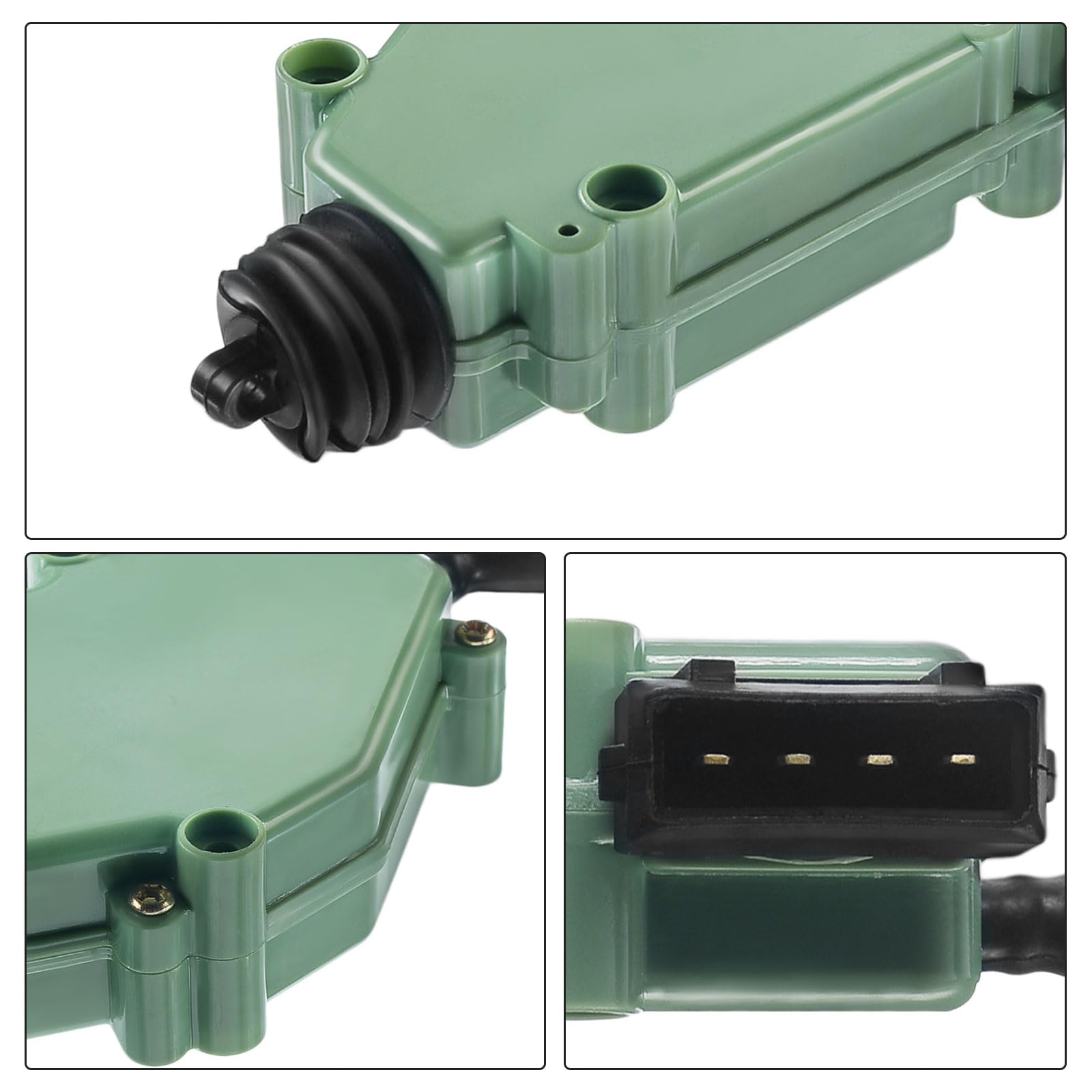 Frankberg 1x Stellmotor Zentralverriegelung Türschloss Stellmotor ZV 4-Polig Kompatibel mit Transporter III T3 1979-1992 Transporter IV T4 1990-2003 701959781 255959783A