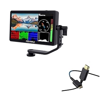 その他 FEELWORLD F6 Plus V2 Amazon.com : FEELWORLD F6 Plus V2 6 inch DSLR Camera Field