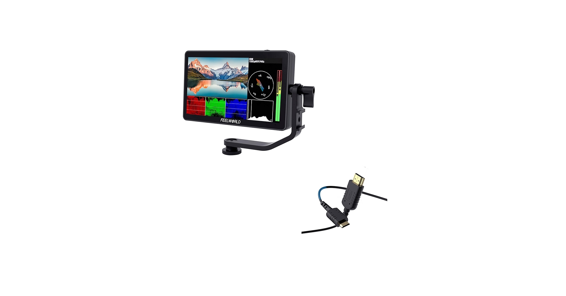 Amazon.com: FEELWORLD F6 Plus Camera Monitor with 1× Mini