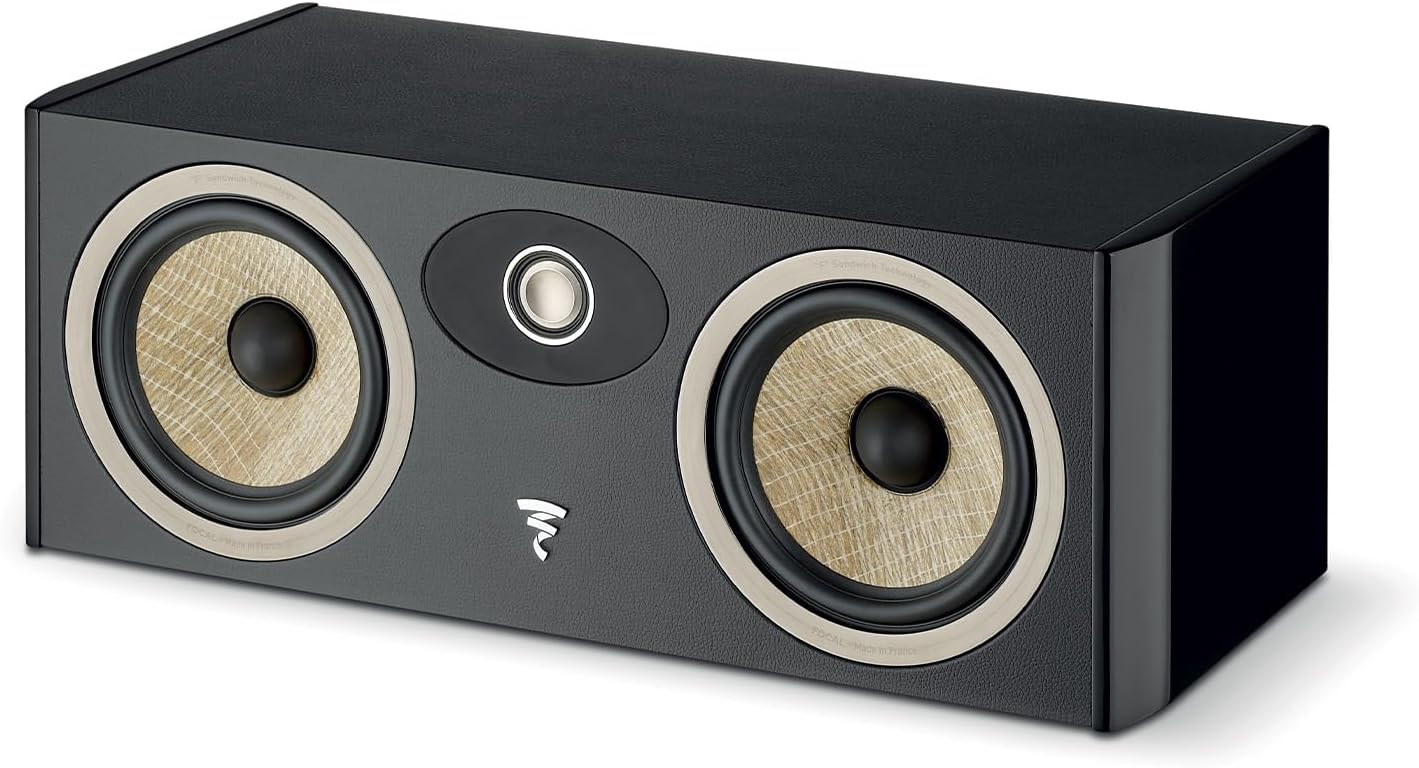 Focal Aria Evo X Center Channel Speaker - Each (High Gloss Black)
