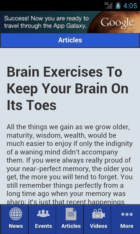 Brain Training Guide - App on Amazon Appstore
