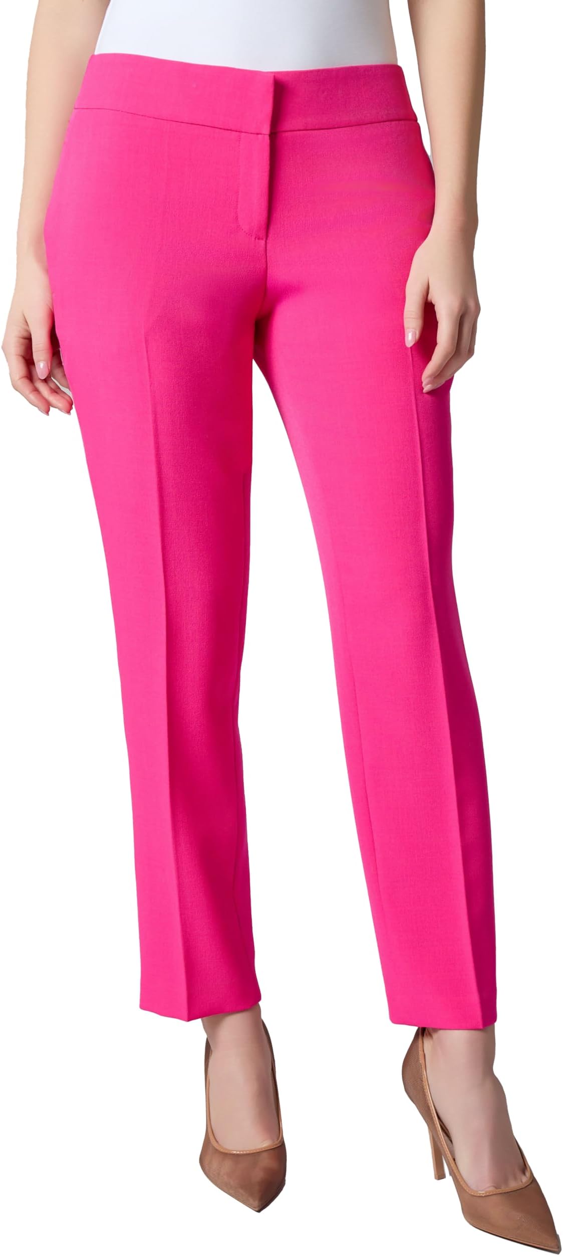Womens Women's Flat Front Slim Pant