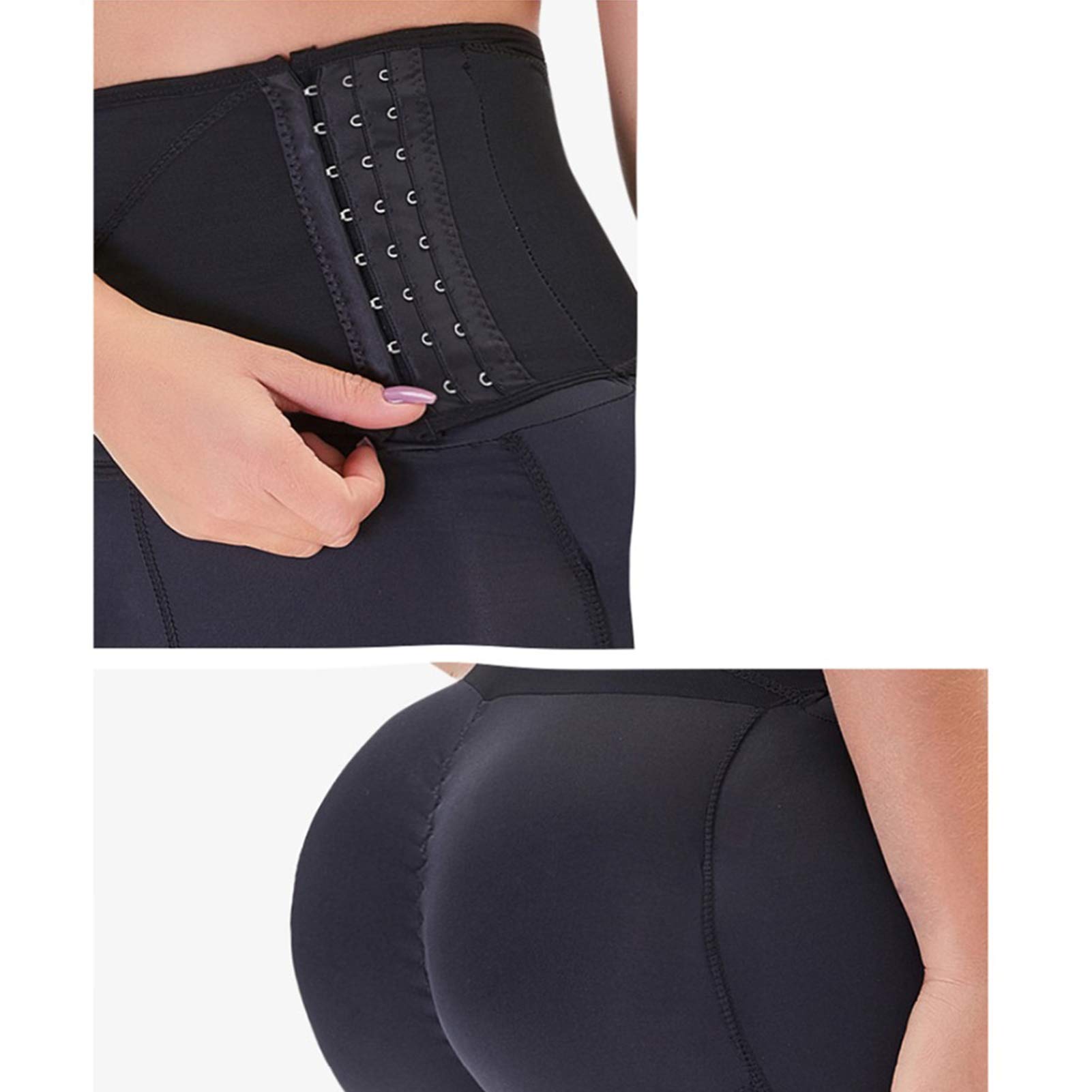 Generic Donne Mutande Imbottite Shapewear cvCushion Butt Lifter Pants per Le Donne, Women Silicone Hip Pads Silicone Falso Imbottito Mutandine Brief Underwear Shapewear