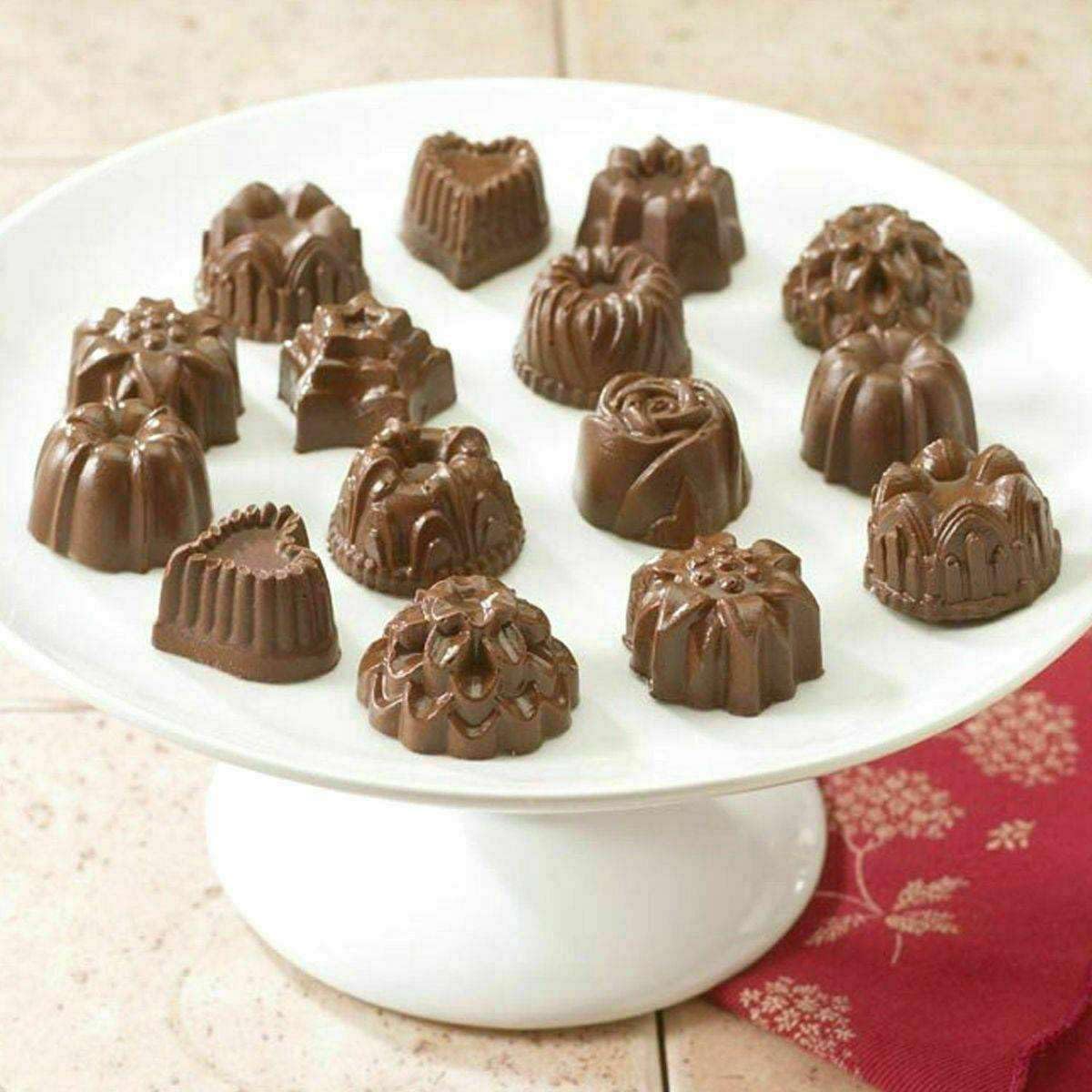 LKOP Cast Aluminum Tea Cakes & Candy Pan Cake pans Baking supplies Baking pan Nonstick pan Muffin pan Cake pan Baking set Mini cake pans Nonstick pan set Cake pans Cake board Pan bakeware Baking