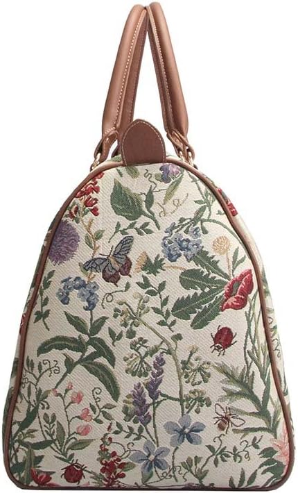 Signare Tapestry Large Travel Duffle Bag Ladies Overnight Weekender Carryon Gym Sports Duffel bags for Women - Image 3