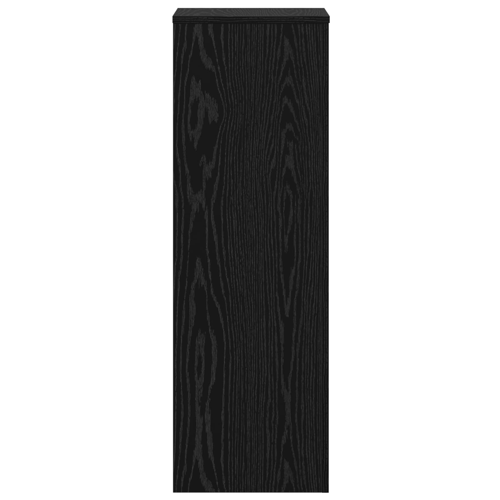 Supporto per Piante in Legno Rovere Nero 33 x 33 x 100 cm 2 Pezzi per Giardino Balcone Interno ed Esterno con Sostegno Versatile per Fiori Piante rampicanti e orto