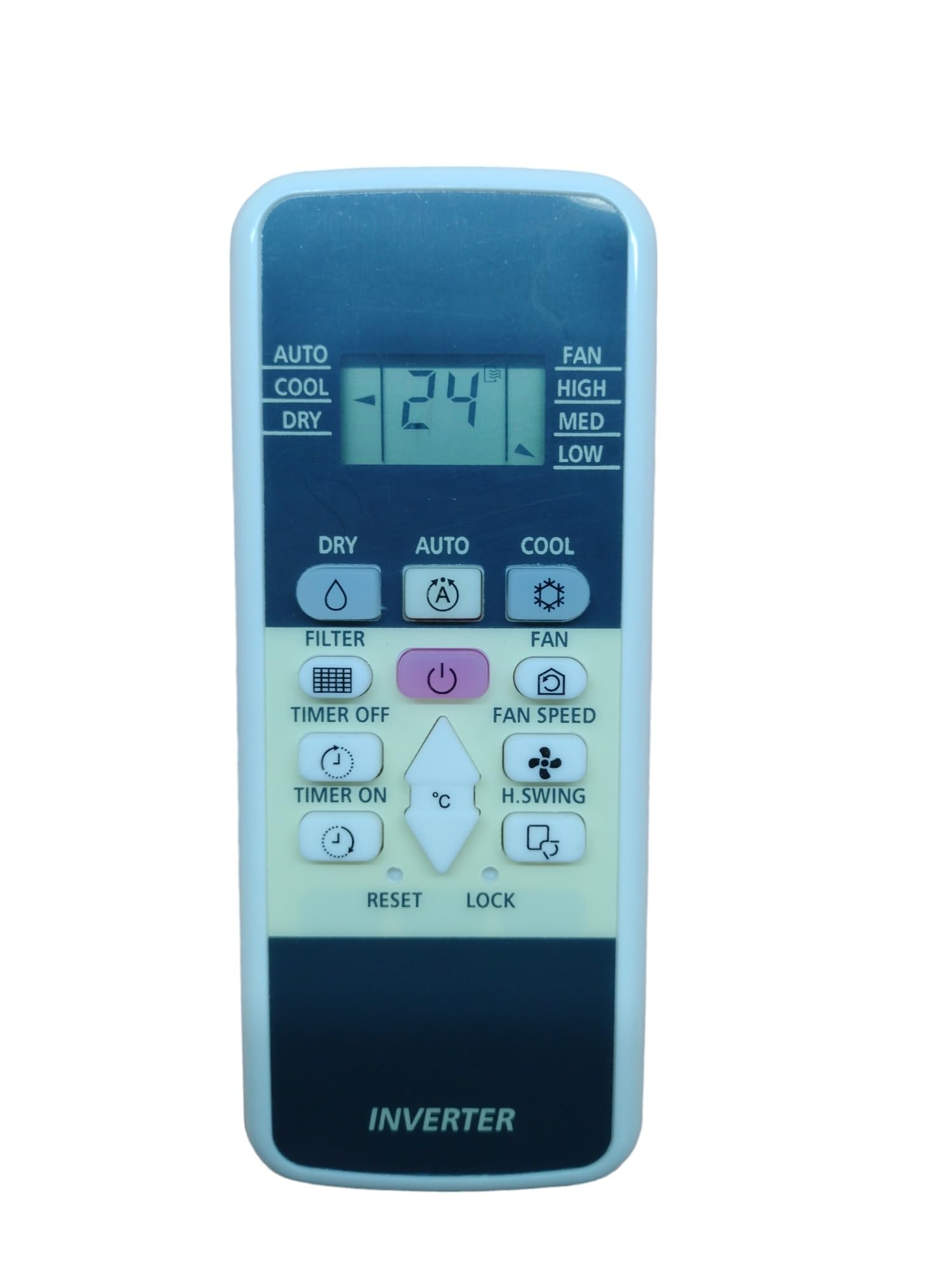AMAZOR Compatible with Hitachi Inverter AC Remote Control Model 220 (No Backlight) | Replacement Remote for Hitachi Inverter Split Air Conditioner-picture-33