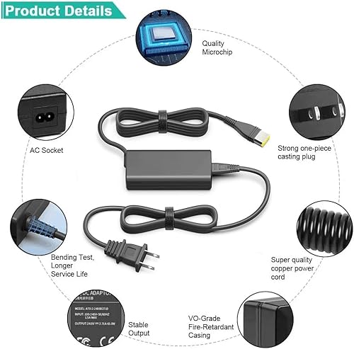 Miniatura 8 de HKY Reemplazo Resmed AirSense 11 Cable de alimentación 24V 2.71A 65W Fuente de alimentación para Resmed Air 11 AirSense 11 AutoSet/AirSense 11